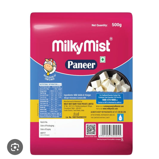 Milky Mist Paneer 500gm