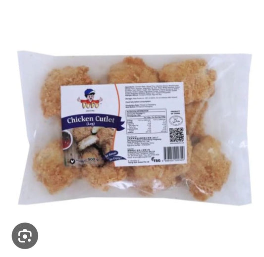 Dodo Chicken Cutlet Leg 900gm
