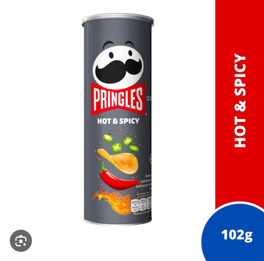Pringles Hot & Spicy 102gm