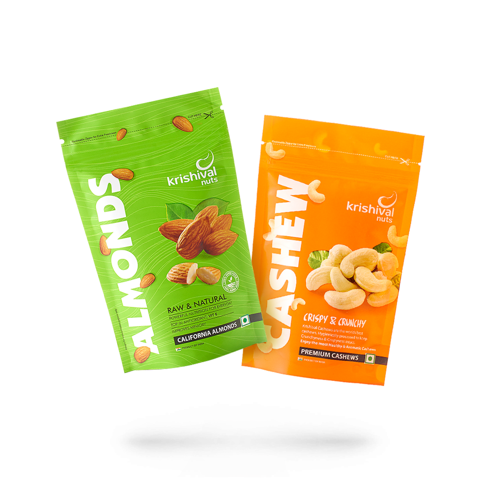 King of cashews + California Almonds