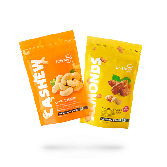 King of Cashew (w 180) + Salted California Almonds
