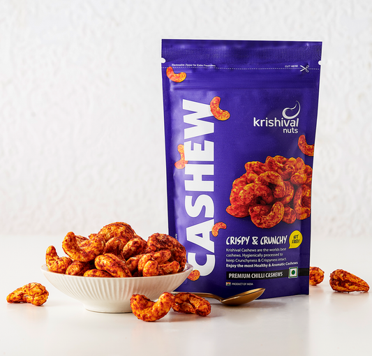Chilli Cashew 1Kg (Pack of 4 X 250g)