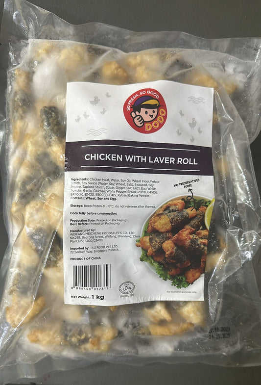 Dodo Chicken with Laver Roll 1 kg