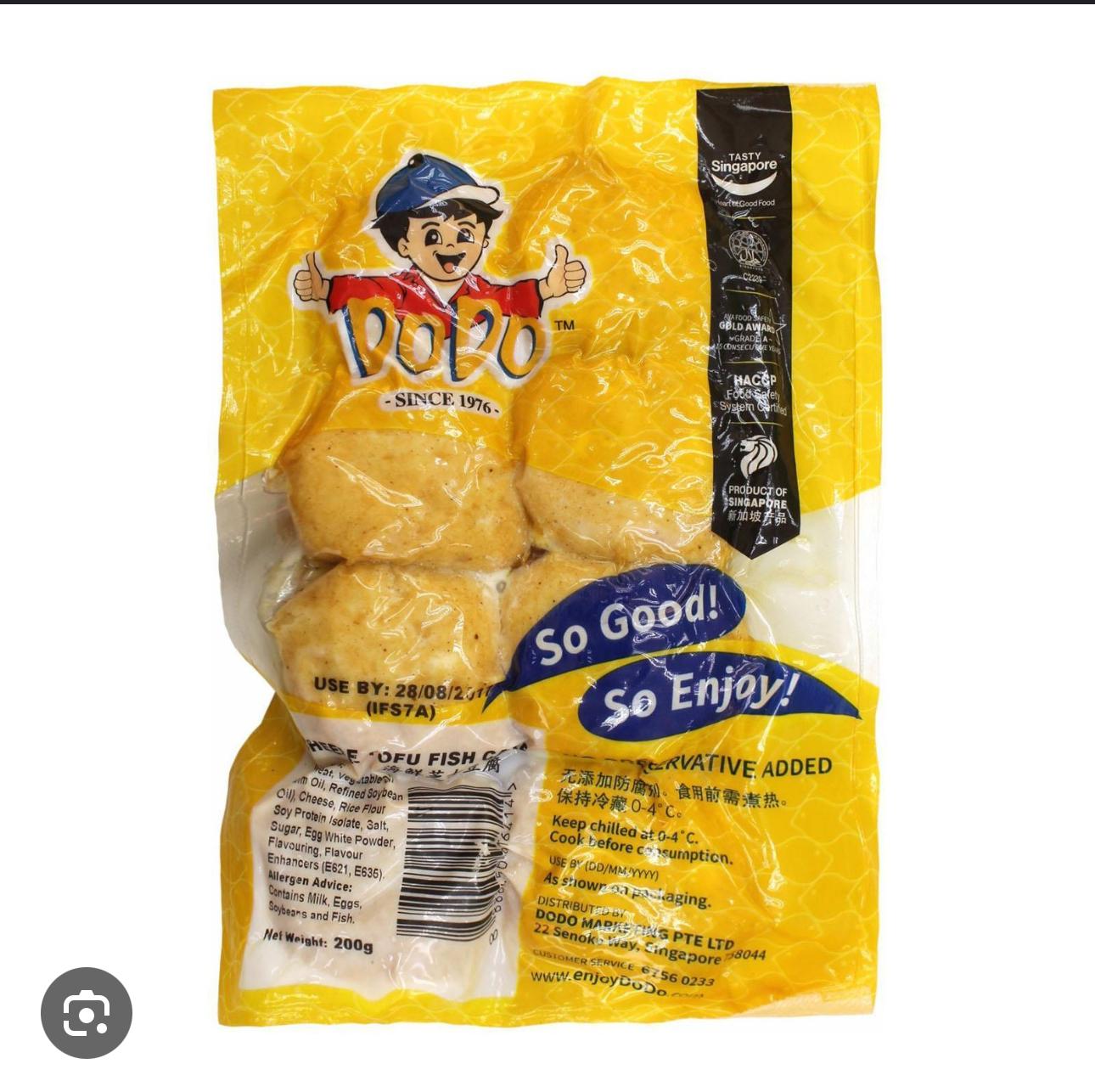 Dodo Cheese Tofu Fish Cake 150gm