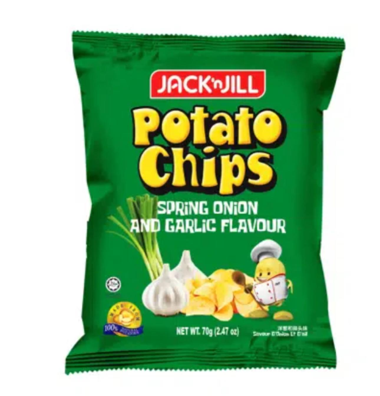 Jack'nJill Chips Onion Garlic 70gm