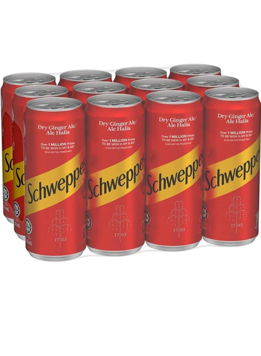 Schweppes Dry Ginger Ale 320ml