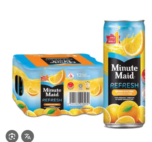 Minute Maid Orange Fruit Juice 300ml