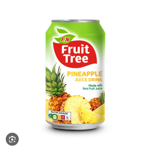 F&N Fruit Tree Pineapple Juice Drink 300ml