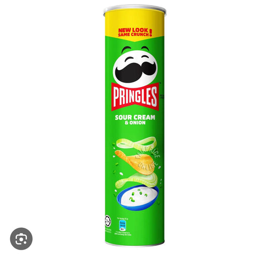 Pringles Sour Cream & Onion 102gm
