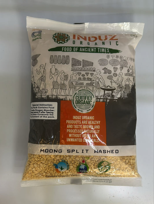 Induz Moong Split washed 500gm