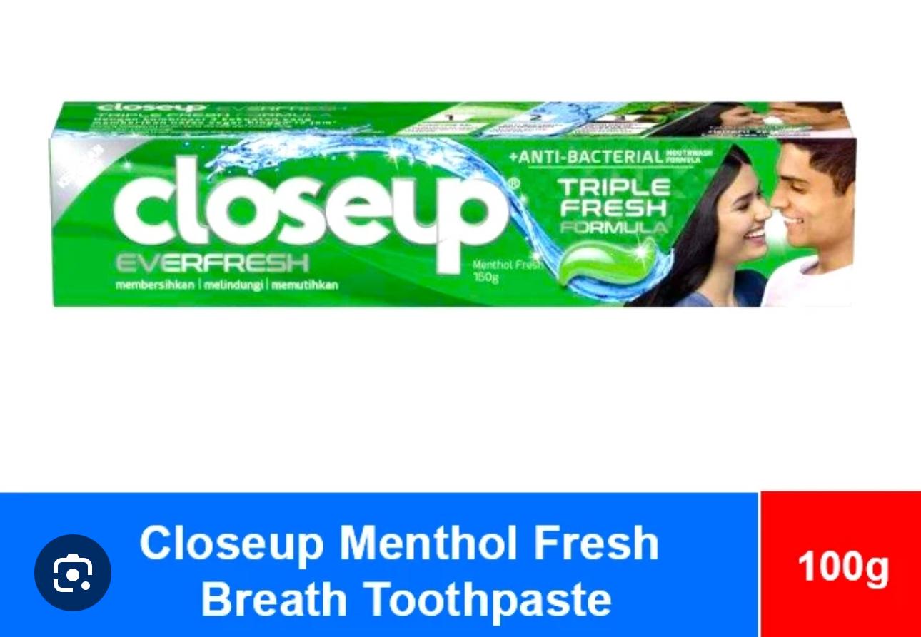 Closeup Menthol Fresh 95ml