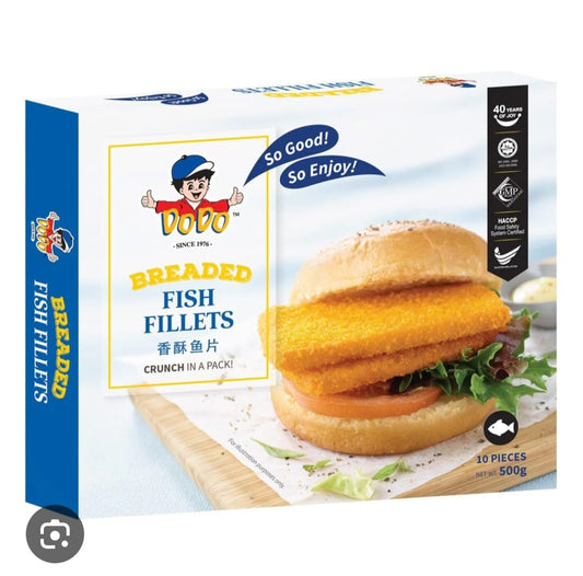 Dodo Breaded Fish Fillets 500gm